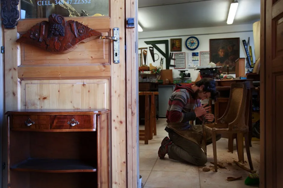 Réparer un meuble en bois facilement